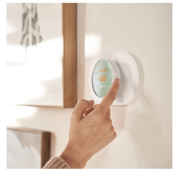 New Sealed Google Nest Thermostat Programmable Smart Thermostat for Home Snow - Picture 4 of 11